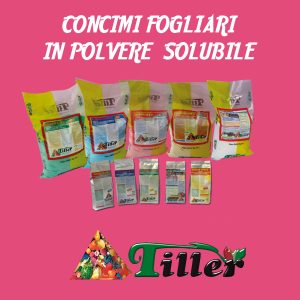 Concimi fogliari in polvere solubile